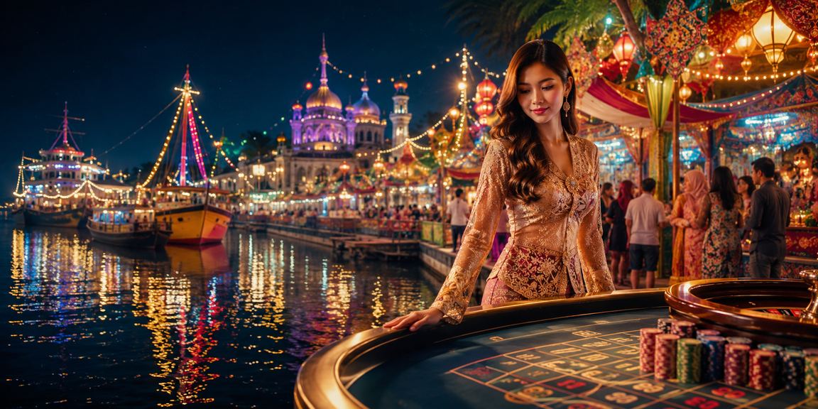 Luxury entertainment casino atmosphere in Malaysia with live dealer tables
